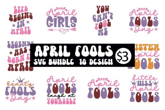 Download April Fools Svg Bundle - April Collection