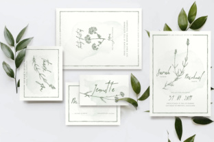 Download Natural Floral Wedding Invitation Suite - Invitation Collection
