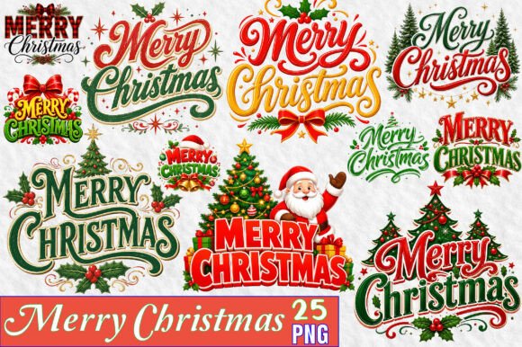 Download Merry Christmas Sublimation Png Bundle - Christmas sublimation Collection