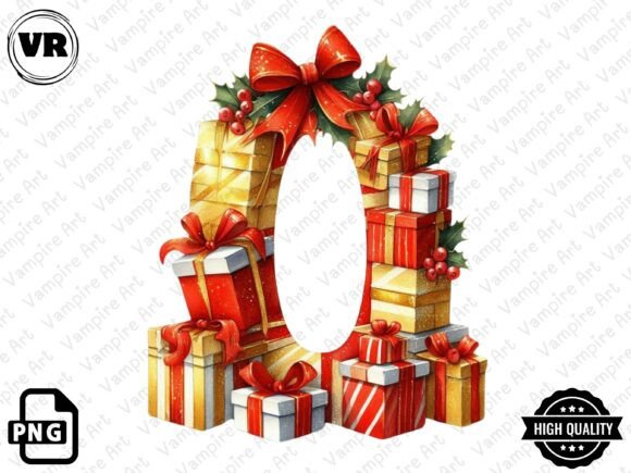 Download Holiday Typeface and Number Clipart PNG - Type Collection