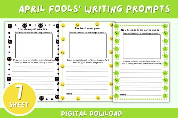 Download April Fools' Writing Activity | April Fo - April Collection